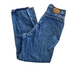 Vintage Lee Riders High Waisted Mom Jeans Medium Wash